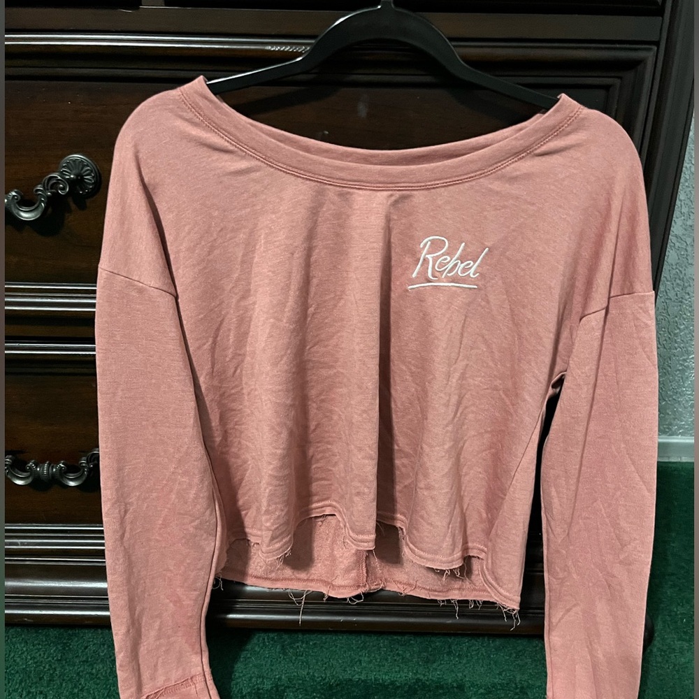Xhilaration Dusty Rose Cropped Sleepwear NWOT